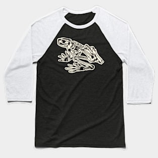 Skull Bones Frog Baseball T-Shirt